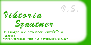 viktoria szautner business card